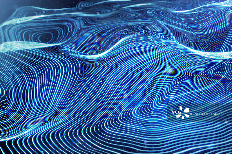 抽象网络数据流图片素材