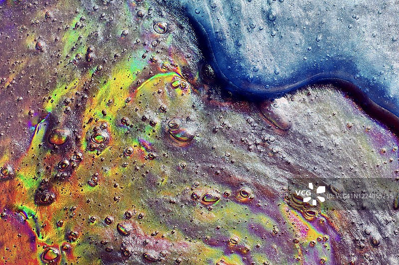 彩虹色倾泻图片素材