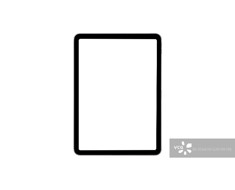 采用时尚超薄框架设计的全新高级平板电脑版本图片素材