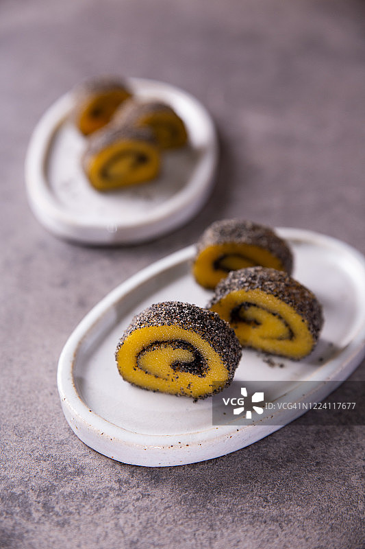 香甜南瓜米糕图片素材