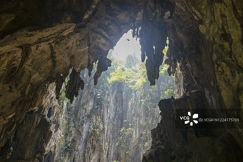 吉隆坡黑风洞内部图片素材