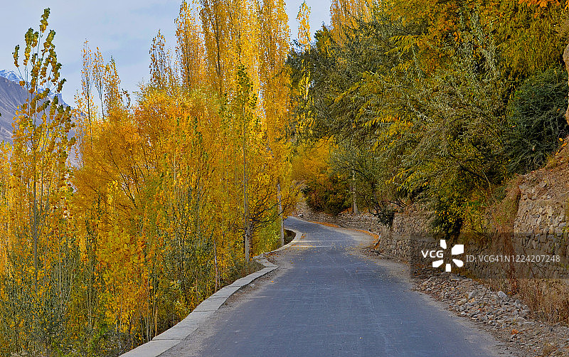 通往纳加尔的道路图片素材