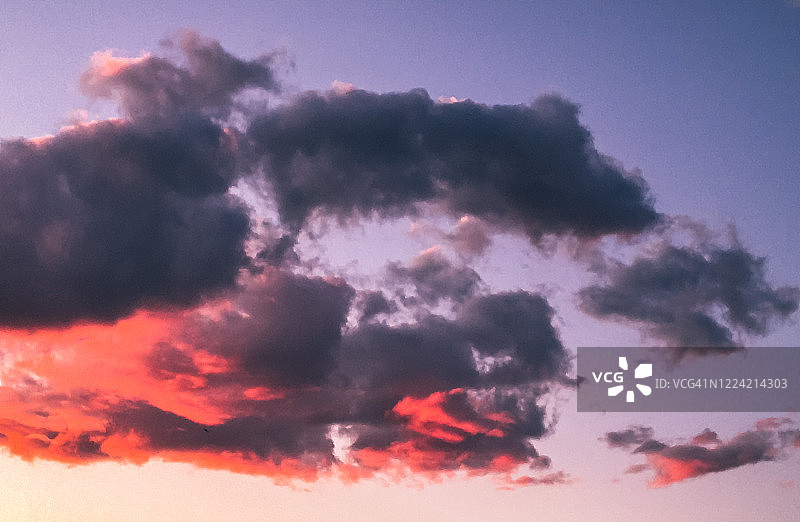 日落云彩图片素材