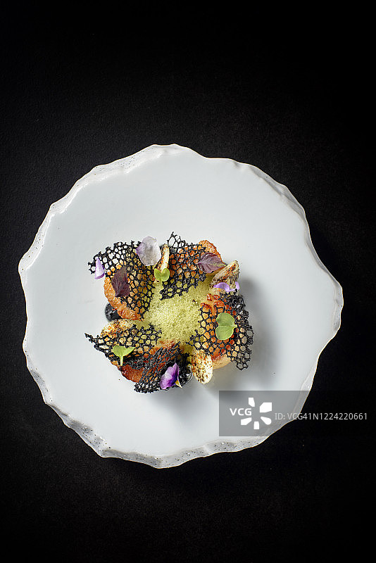 精致餐饮：扇贝美食图片素材