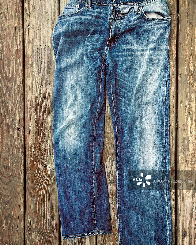 褪色牛仔裤图片素材
