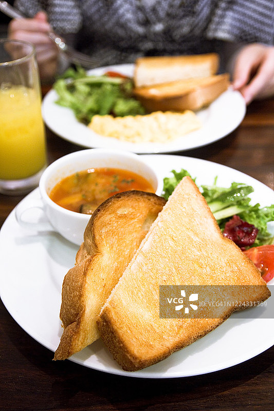 烤面包图片素材