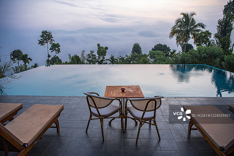 斯里兰卡高地游泳池图片素材