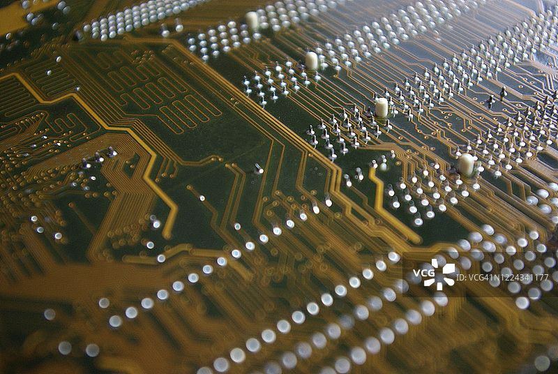 电脑主板的纹理和形状图片素材