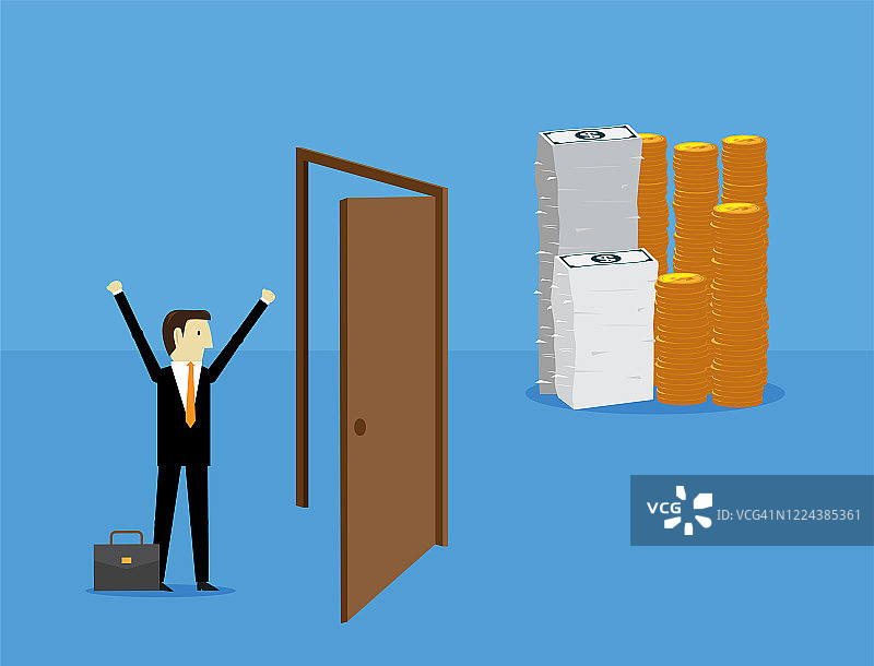 财富之门图片素材