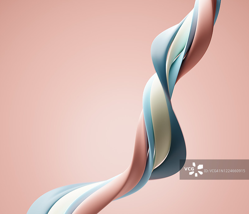 抽象的缠绕形状图片素材