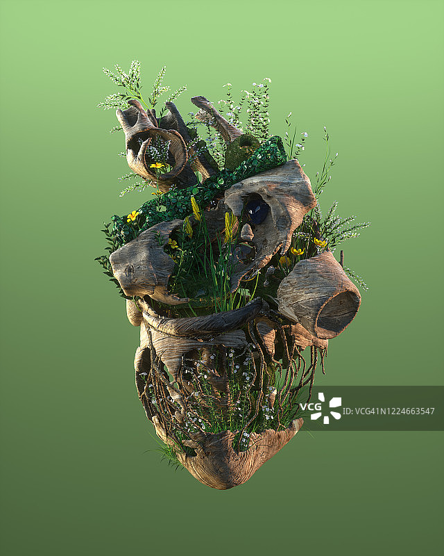 自然之心图片素材