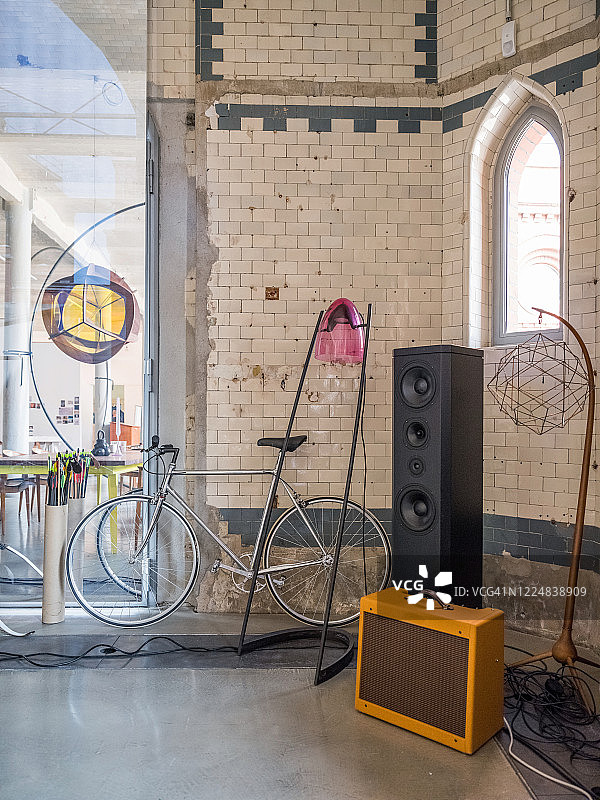 柏林的创意阁楼空间图片素材