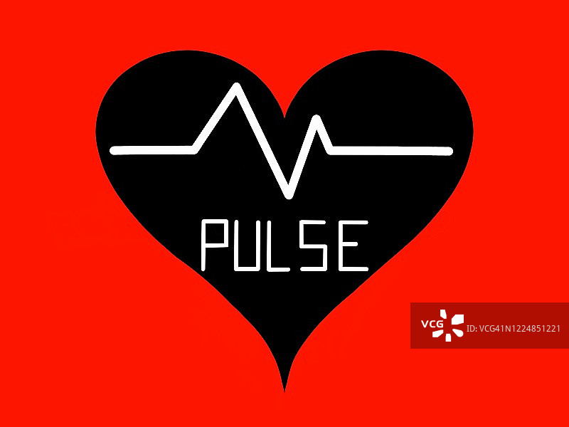 心率概念图片素材