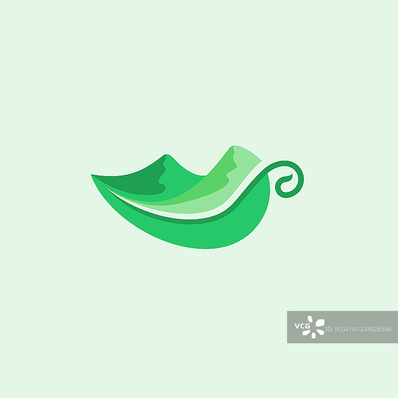 自然山茶叶品牌Logo图片素材