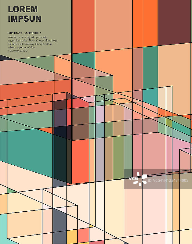 彩色几何切割装饰图案背景设计图片素材