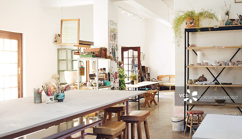 创意手工艺品聚集地图片素材