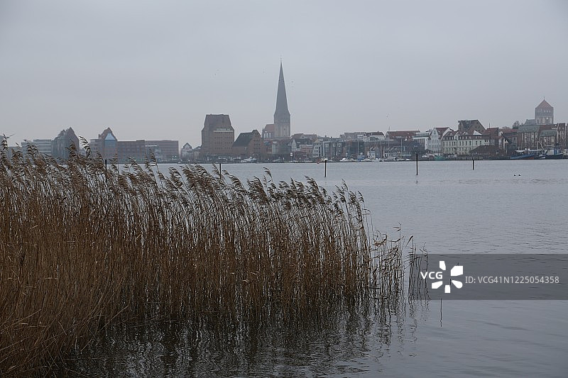 城市天际线景色图片素材