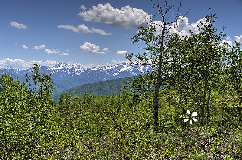 犹他州的帝国山口图片素材
