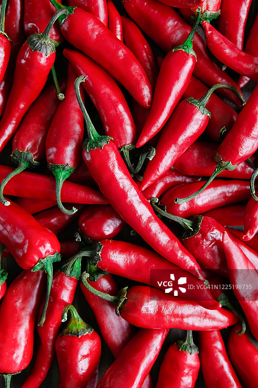 红色辣椒特写镜头图片素材
