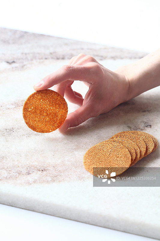 薄脆黄油饼干图片素材