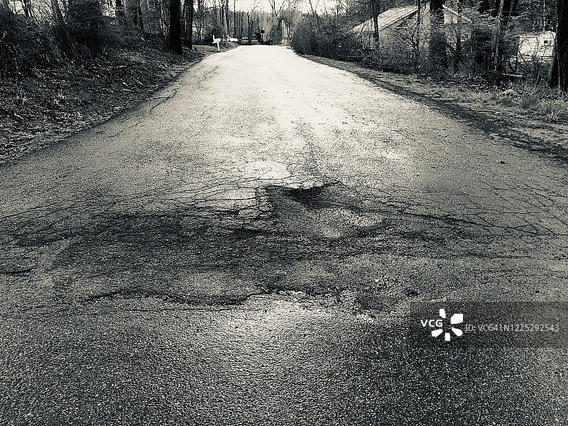 乡村或郊区道路图片素材