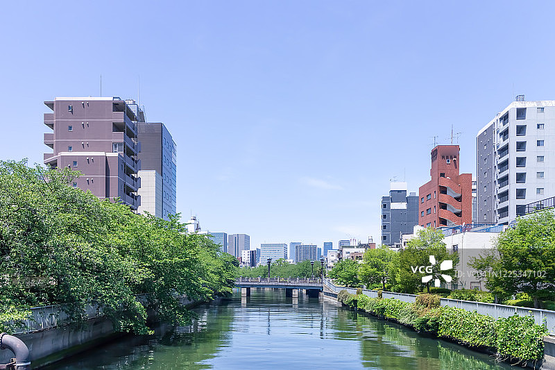东京城市日间景观图片素材