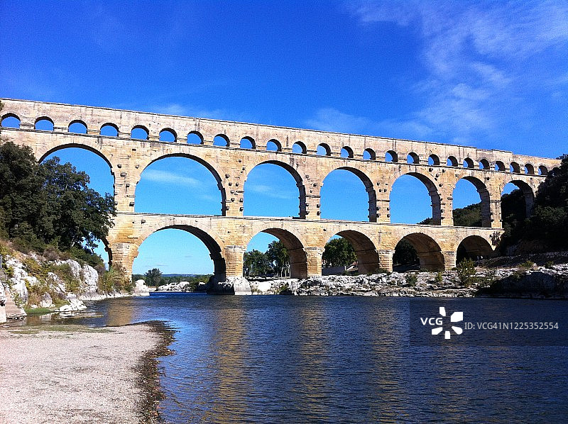 加尔桥图片素材