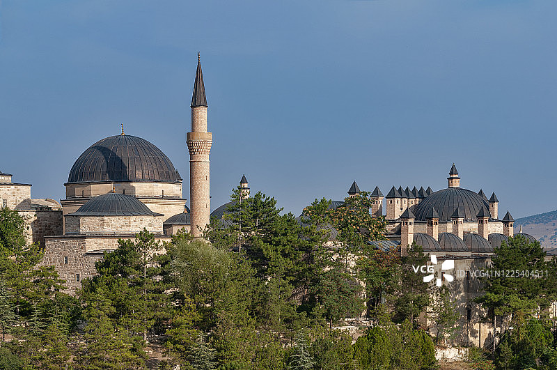 土耳其埃斯基谢希尔省塞伊特加济地区的塞伊德·巴塔尔·加济建筑群图片素材
