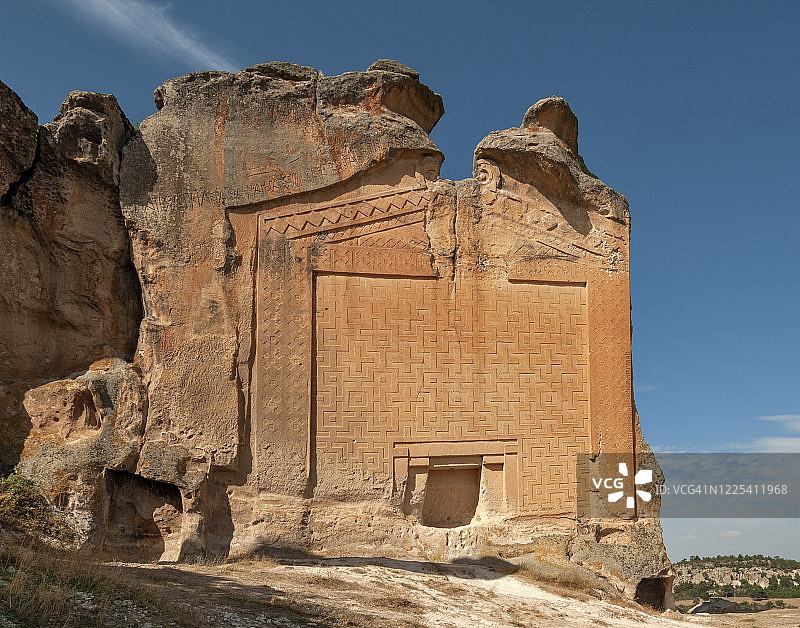 土耳其埃斯基谢希尔省的弗里吉亚山谷图片素材