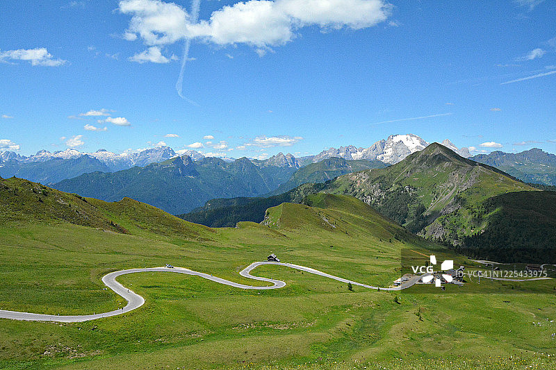 多洛米蒂山：贾乌山口图片素材