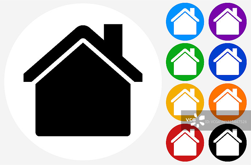 简约房屋图标图片素材