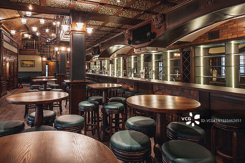 空旷的酒吧内部图片素材