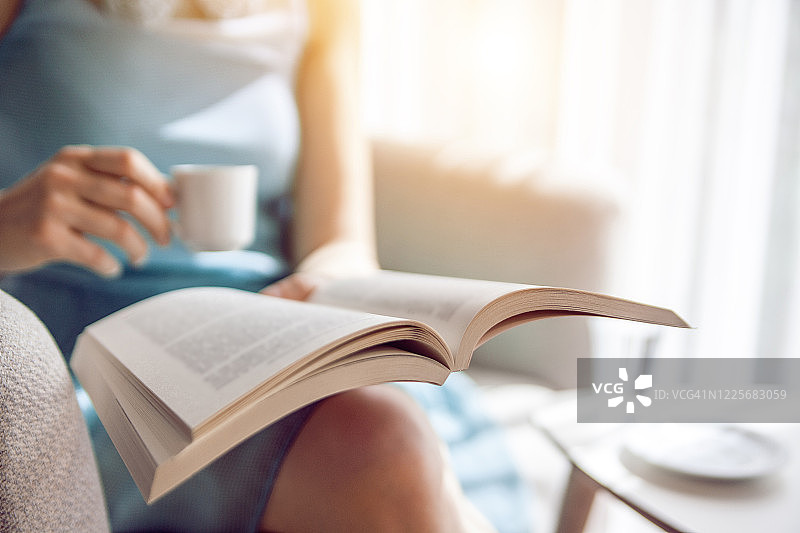 咖啡阅读时光图片素材