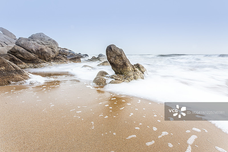 北戴河日出图片素材