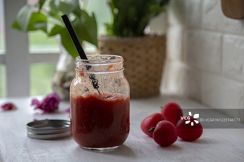 自制番茄酱图片素材