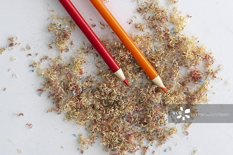 彩色铅笔图片素材