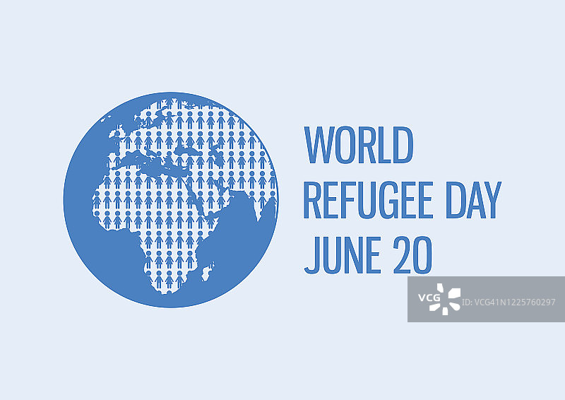 世界难民日矢量图图片素材