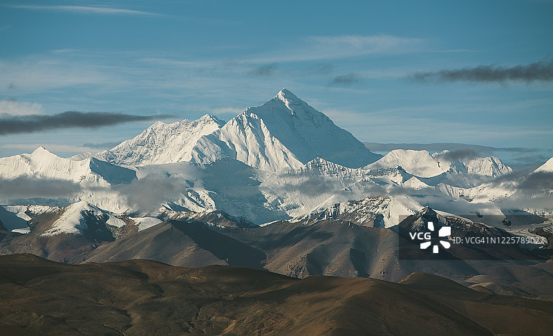 珠穆朗玛峰图片素材