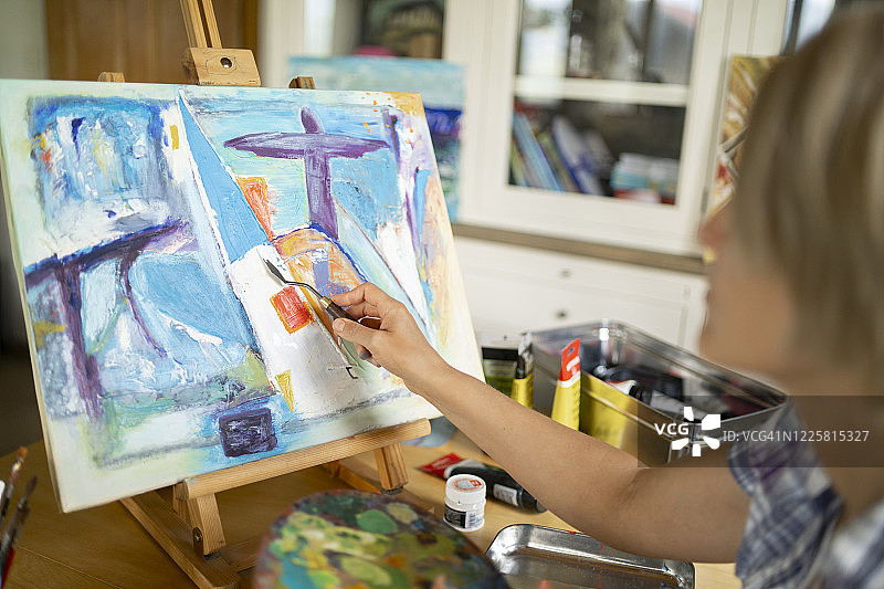 绘画细节图片素材