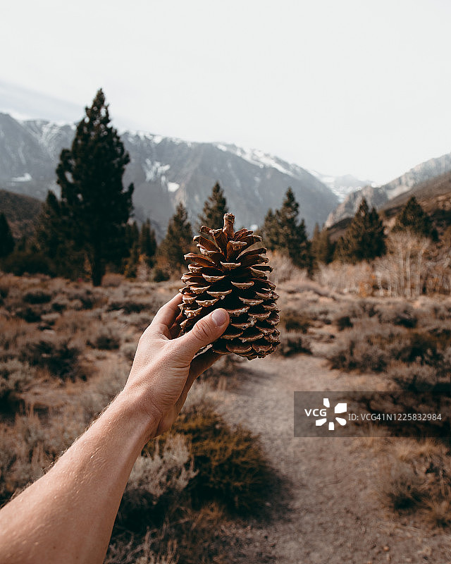 东部内华达山脉-帕克湖图片素材