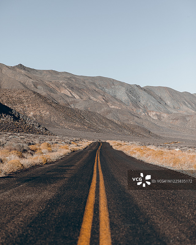 东部内华达山脉 - 死亡谷图片素材