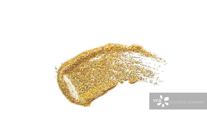 金色笔触化妆品图片素材