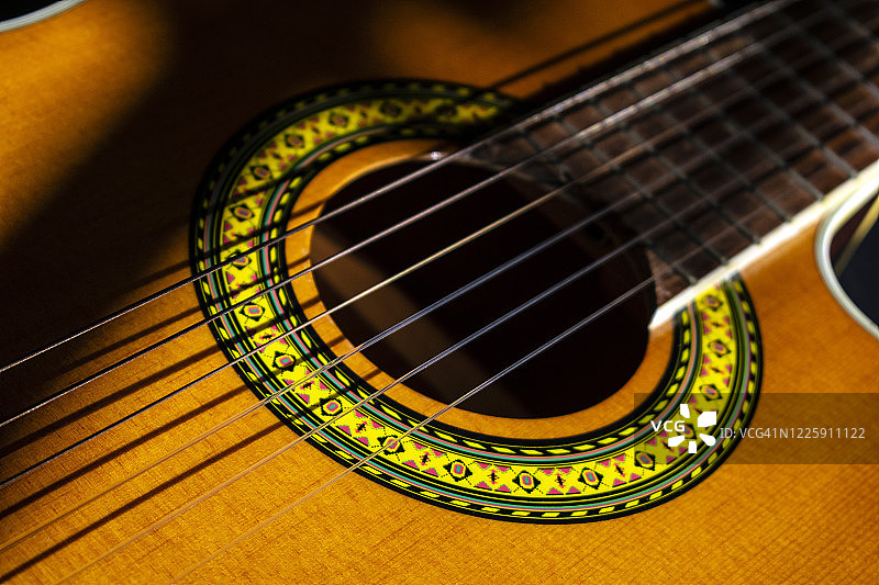 古典或克里奥尔吉他/弦乐器图片素材
