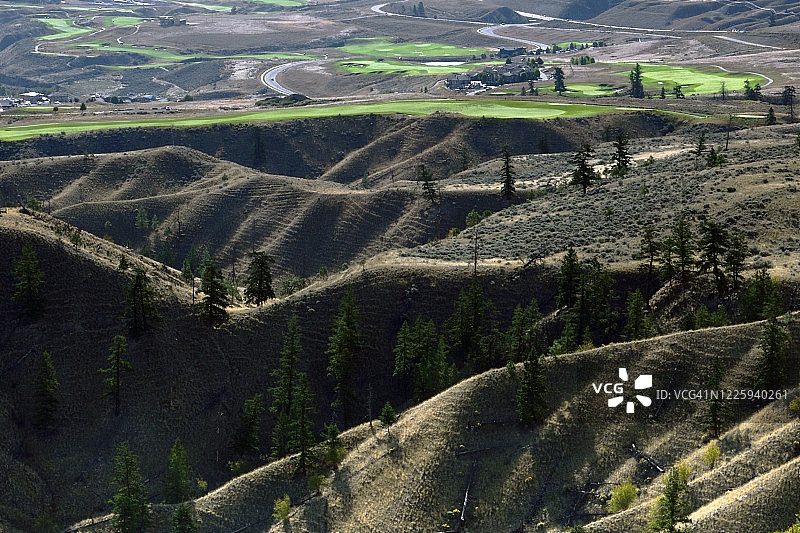 加拿大BC省六英里山保护区和托比亚诺（横贯加拿大公路旁）图片素材