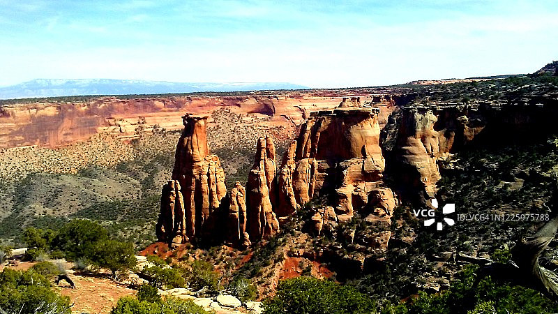 美国科罗拉多州科罗拉多国家纪念碑图片素材