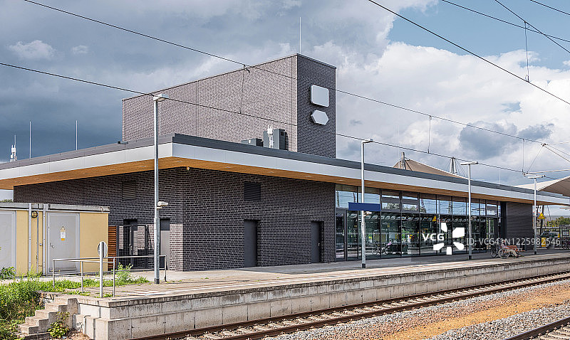 德国的火车站图片素材