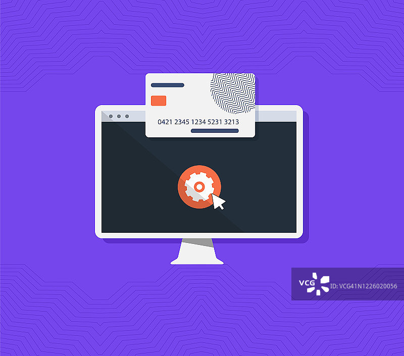 在线支付概念图片素材