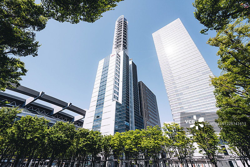 日本埼玉县埼玉新都心城市风光图片素材