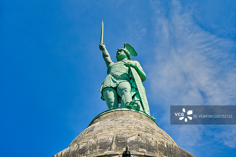 德国代特莫尔德的赫尔曼纪念碑图片素材