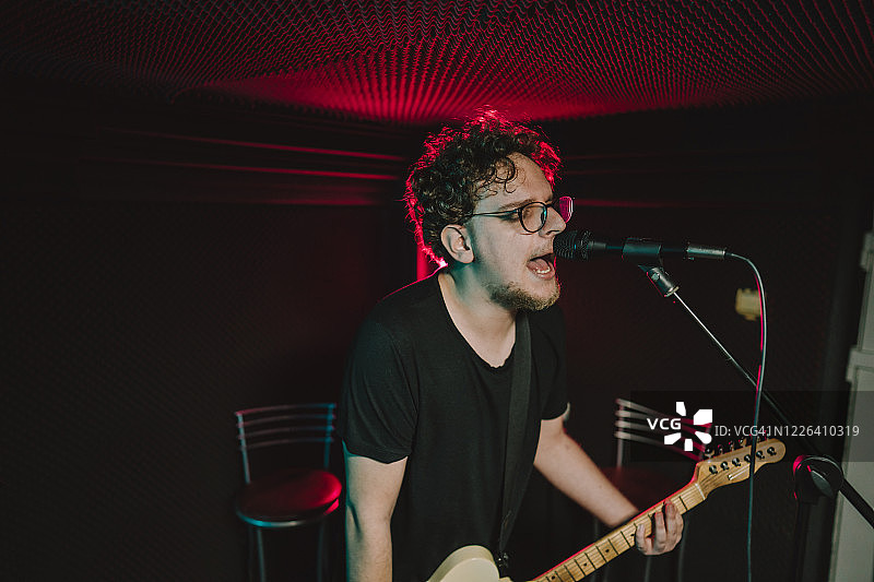 乐队排练图片素材